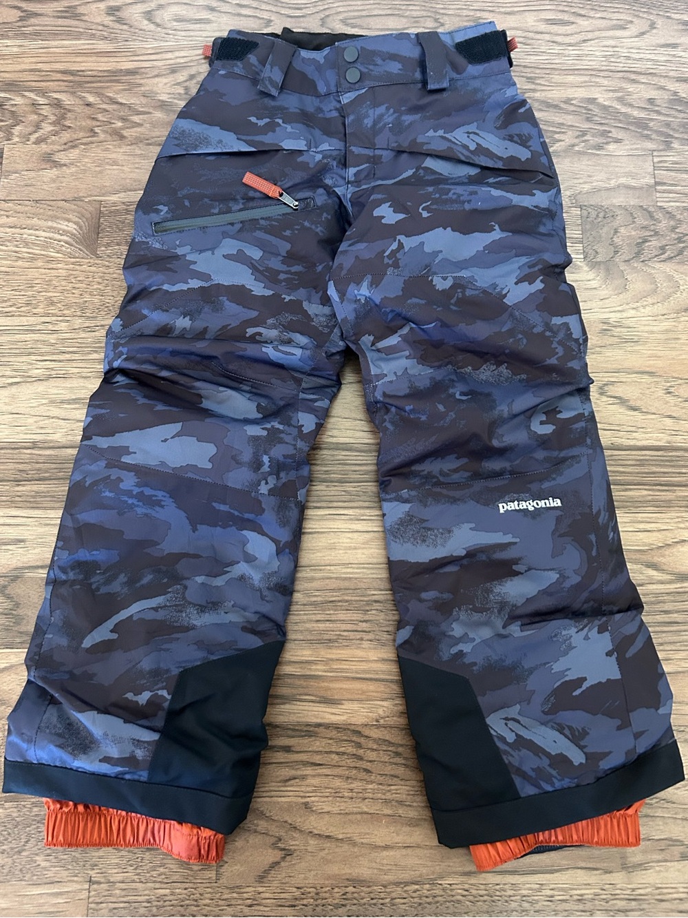 Patagonia Boys 5/6 Camo Ski Snow Pants